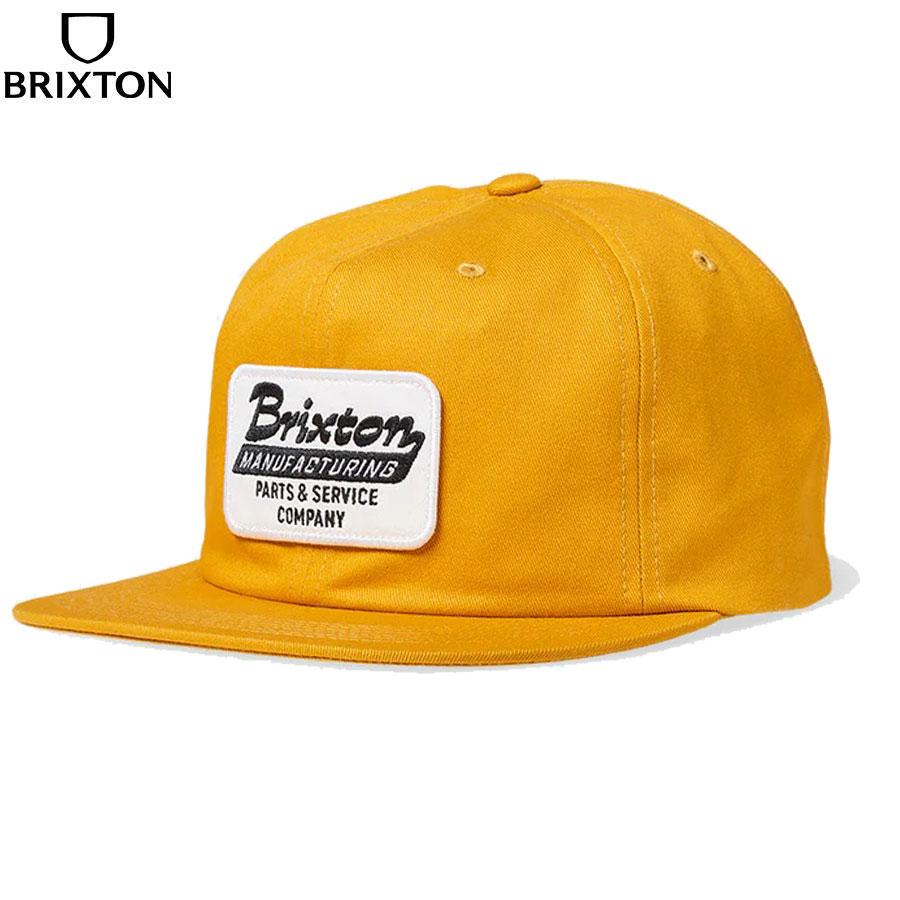 BRIXTON（ブリクストン） スナップバック キャップ イエロー メンズ