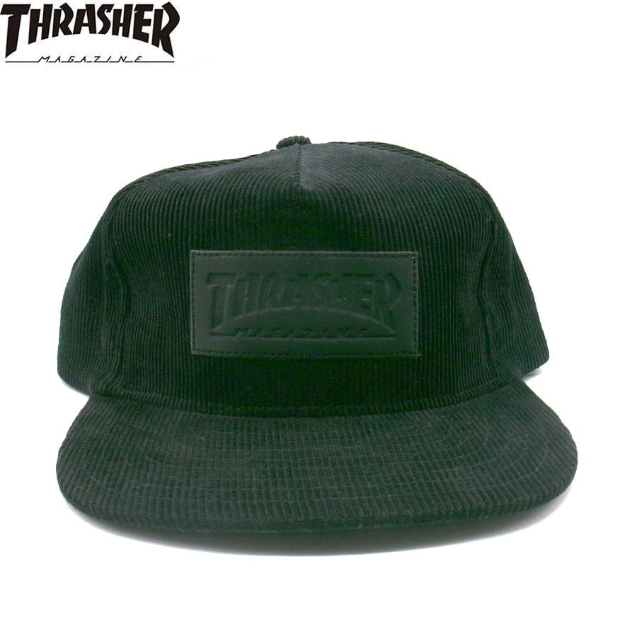 THRASHER（スラッシャー） マガジン マグ ロゴ レザーパッチ