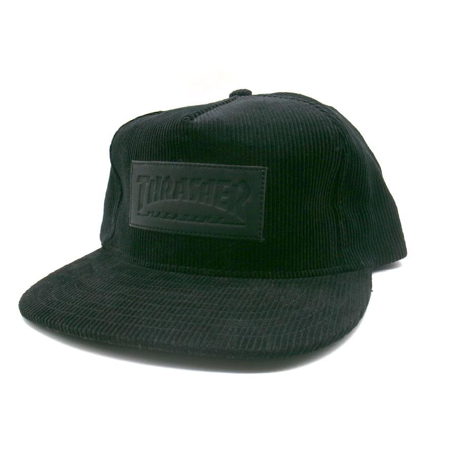 THRASHER スラッシャー マガジン マグ ロゴ レザーパッチ THRASHER スラッシャー マガジン マグ ロゴ レザーパッチ