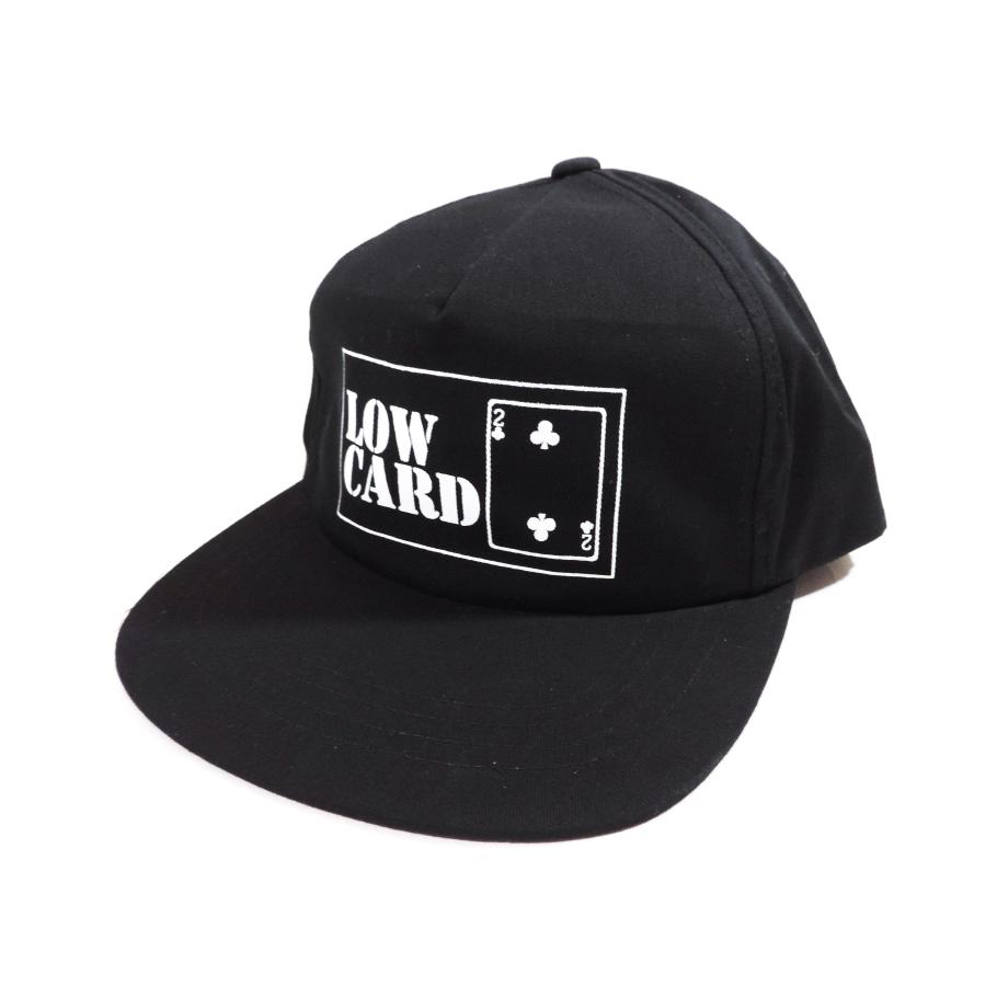 LOWCARD（ローカード） スナップバック キャップ ブラック メンズ