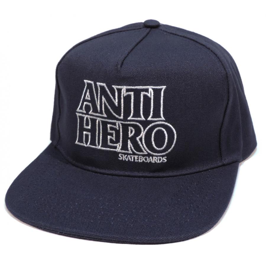 アンチヒーロー アンタイヒーロー メンズ レディース スナップ バック キャップ ネイビー ホワイト 帽子 Anti Hero Black Hero Emb Snapback Cap Navy White 0711513120 2019 7 9 American Rush Store 通販 Yahoo ショッピング