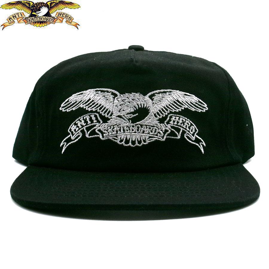 ANTIHERO（アンタイヒーロー） ANTIHERO BASIC EAGLE SNAPBACK CAP