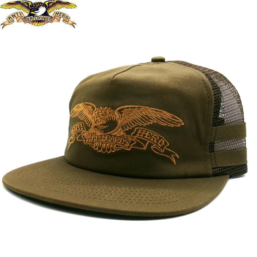 ANTIHERO（アンタイヒーロー） ANTIHERO BASIC EAGLE SNAPBACK TRUCKER