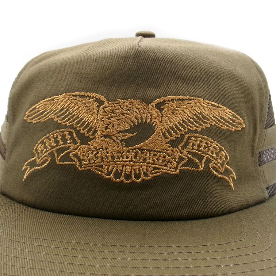 ANTIHERO（アンタイヒーロー） ANTIHERO BASIC EAGLE SNAPBACK TRUCKER