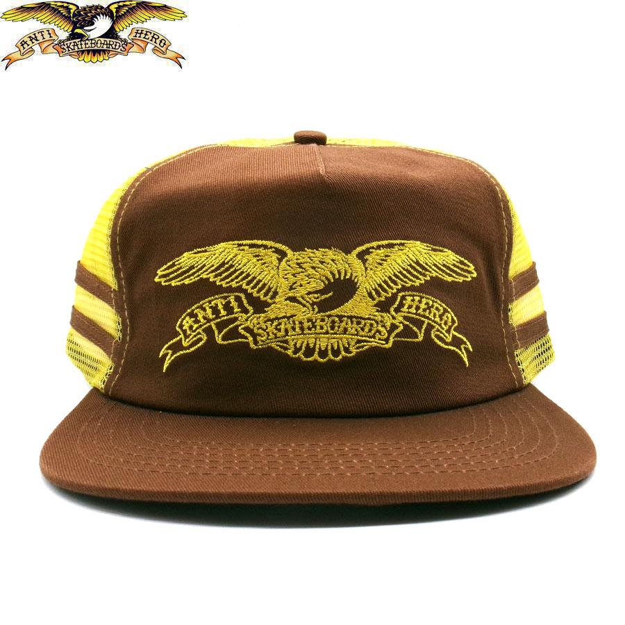 ANTIHERO（アンタイヒーロー） ANTIHERO BASIC EAGLE SNAPBACK TRUCKER