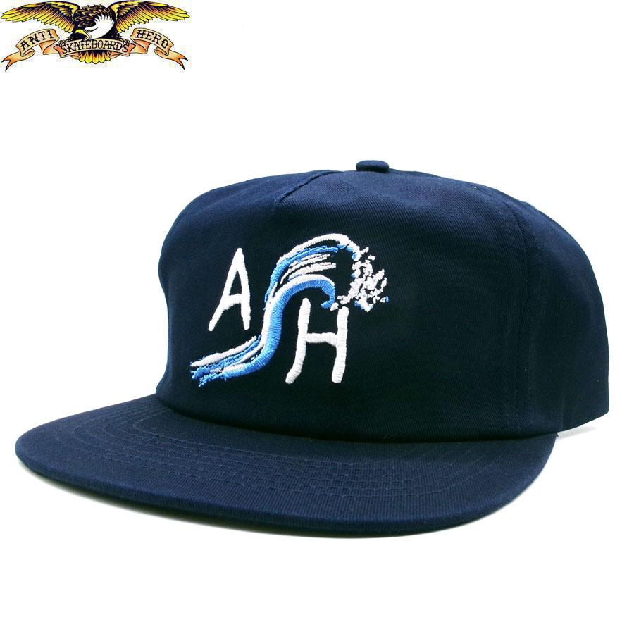 ANTIHERO（アンタイヒーロー） ANTIHERO EXPRESSION SNAPBACK CAP NAVY