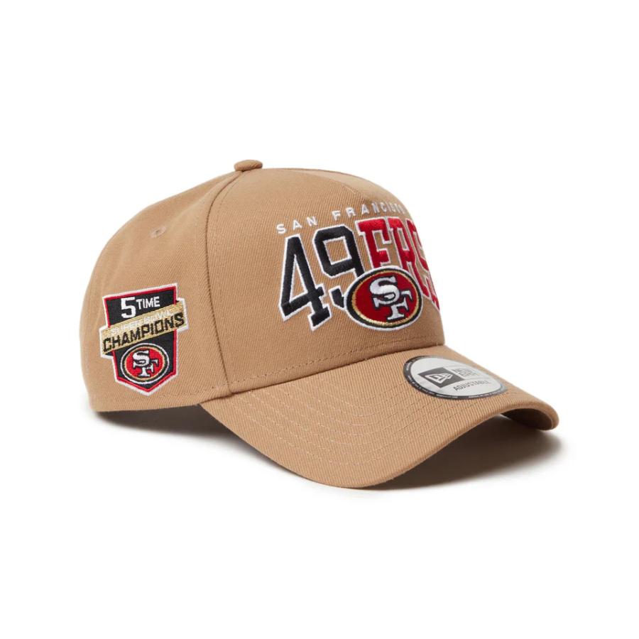NEW ERA ニューエラ サンフランシスコ・49ERS キャップ カーキ NEW ERA ニューエラ サンフランシスコ・49ERS キャップ カーキ