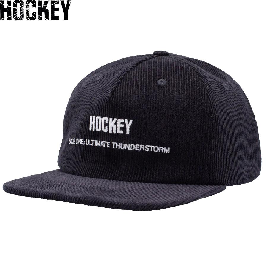 FUCKING AWESOME コーデュロイ ファッキングオーサム キャップ HOCKEY SIDE ONE HAT FACKING AWESOME BLACK ホッケー キャップ