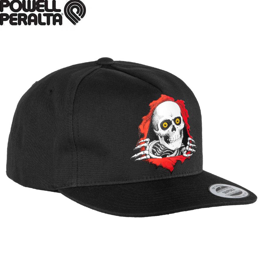 POWELL（パウエル） POWELL PERALTA PP RIPPER2 SNAPBACK CAP BLACK
