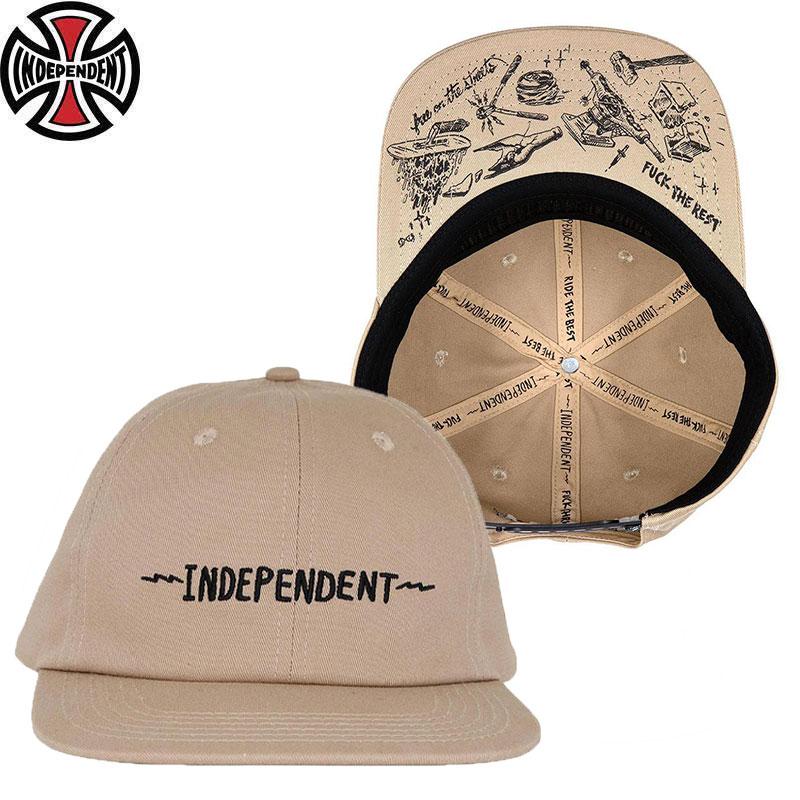 INDEPENDENT TRUCK COMPNY INDEPENDENT INDY BRATRUD NOTBOOK SNAPBACK