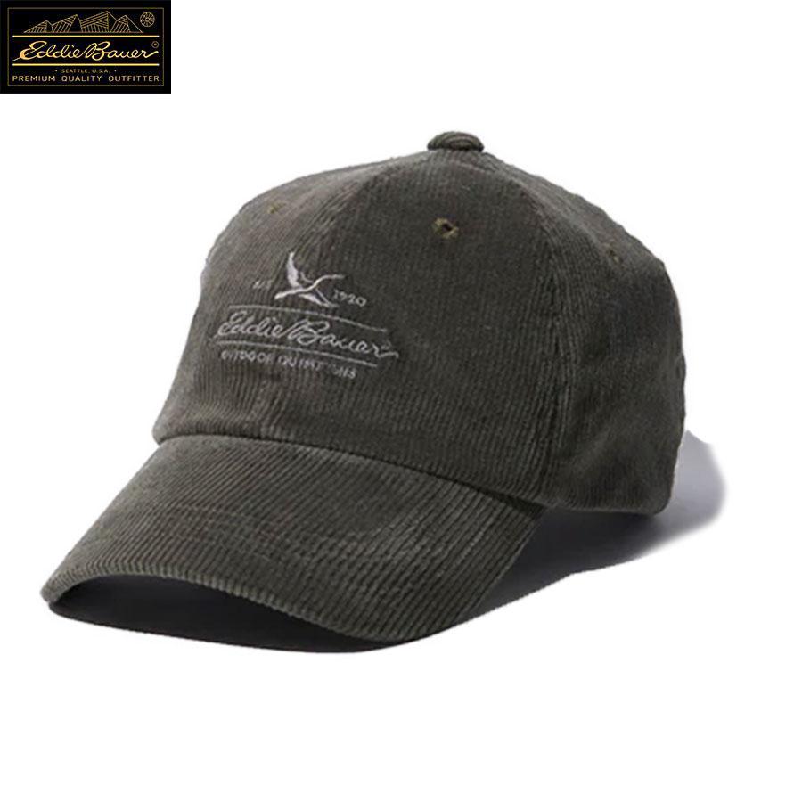 Eddie Bauer（エディーバウアー） EDDIE BAUER CORDUROY LOGO CAP CAP