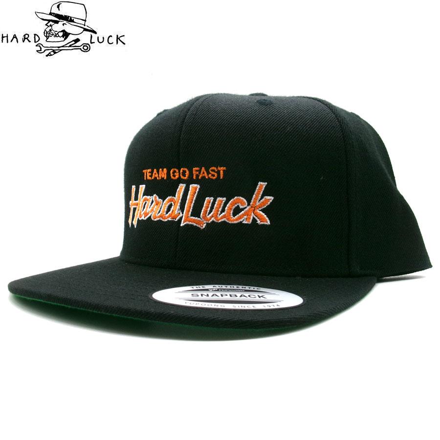 HARD LUCK（ハードラック） HARD LUCK PROSCRIPT EMBROIDERED SNAPBACK
