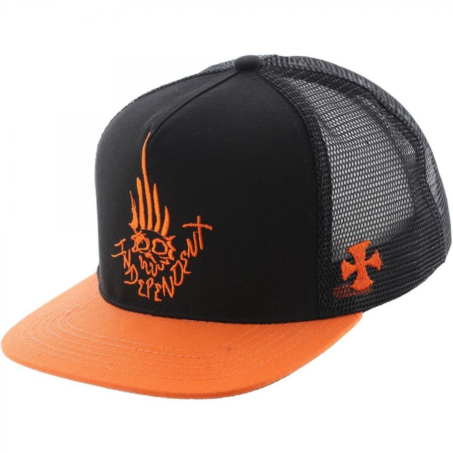 インデペンデント ジェイソンジェシー トラッカーハット メッシュキャップ ブラック オレンジ 帽子 Independent Jessee Man Club Trucker Hat Black Orange 17 7 11 American Rush Store 通販 Yahoo ショッピング