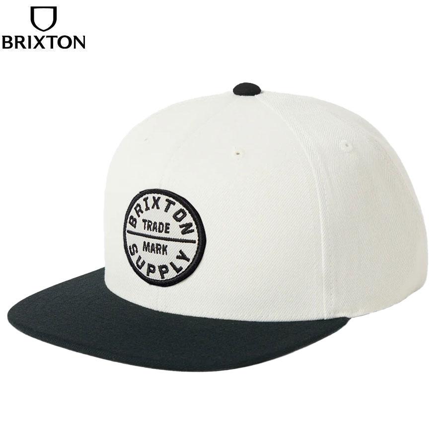 BRIXTON（ブリクストン） スナップバック キャップ ブラック/オフ