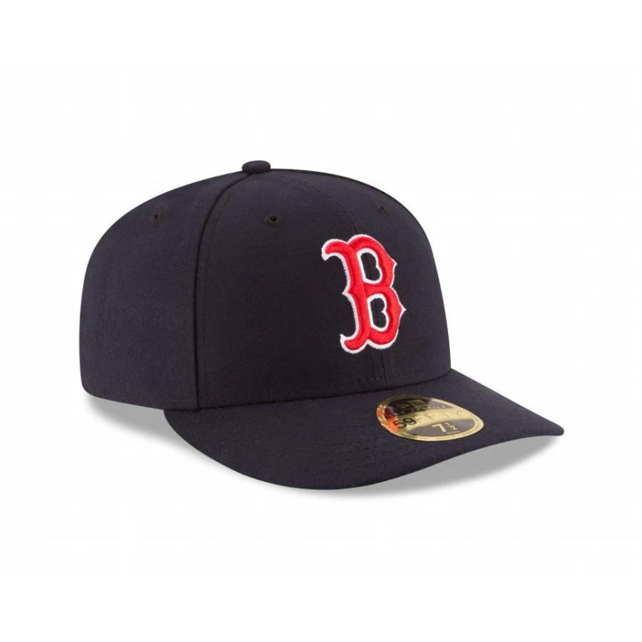 ニューエラ ボストン レッドソックス ベースボール キャップ ネイビー 帽子 MLB メンズ NEW ERA LOW PROFILE BOSTON REDSOX BASEBALL CAP NAVY｜americanrushstore｜03