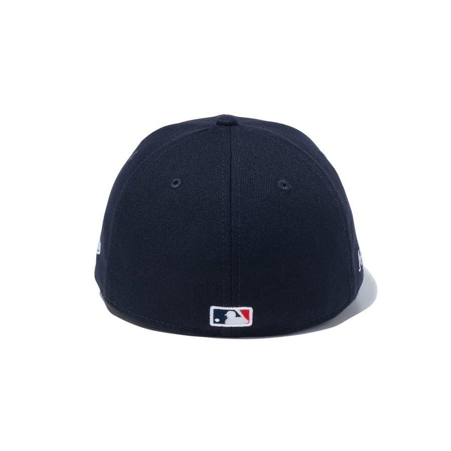 ニューエラ アトランタ・ブレーブス キャップ ネイビー グレーアンダーバイザー NEW ERA LP 59FIFTY MLB ATLANTA BRAVES Gray Under Visor CAP NAVY｜americanrushstore｜04