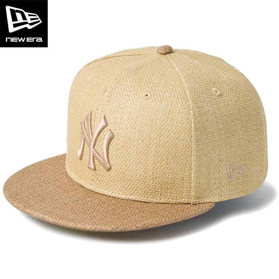 【新品】ニューエラ ✖️ニューヨーク・ヤンキース　ペーパーストロー　キャップ NEW ERA（ニューエラ） NEW ERA 59FIFTY NEWYORK YANKEES PAPER STRAW