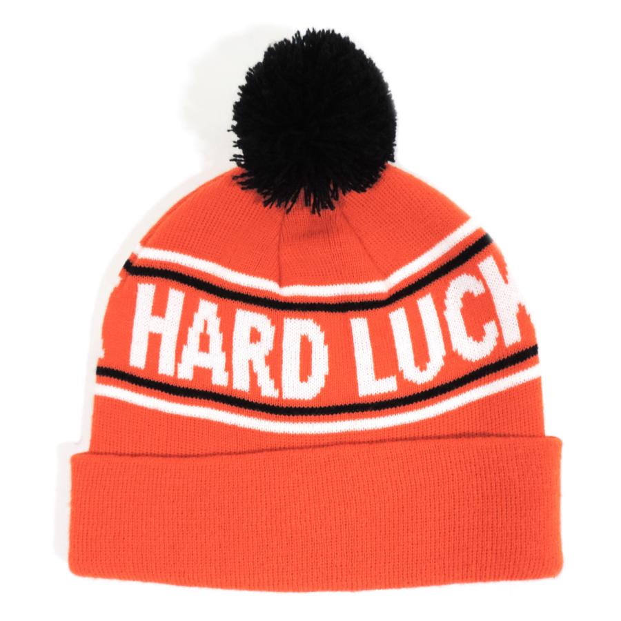 ハードラック ポンポンビーニー オレンジ ニットキャップ メンズ レディース 帽子 ベアリング Hard Luck Mfg Hard Luck Pom Beanie Orange 21 2 16 American Rush Store 通販 Yahoo ショッピング