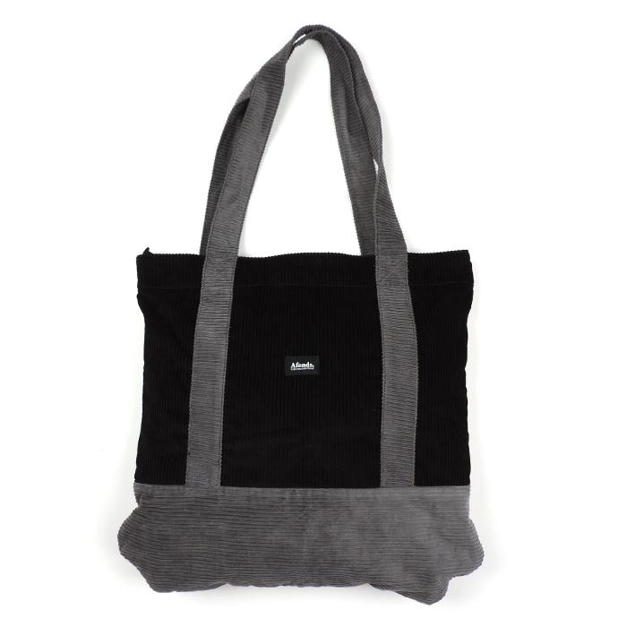 ファッション 冬の華 アフェンズ コーデュロイ トートバッグ ブラック 鞄 メンズ レディース スケート サーフ Afends Killer Wale Tote Bag Black Evv3r9ylft Wrestlesquare Com