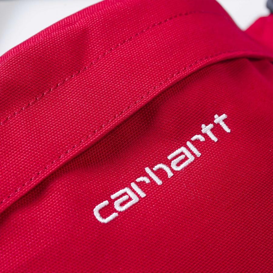 カーハート バッグ メンズ レディース ヒップ バッグ カーディナル/ホワイト レッド ウェストバッグ CARHARTT WIP PAYTON HIP BAG CARDINAL/WHITE I025742｜americanrushstore｜03