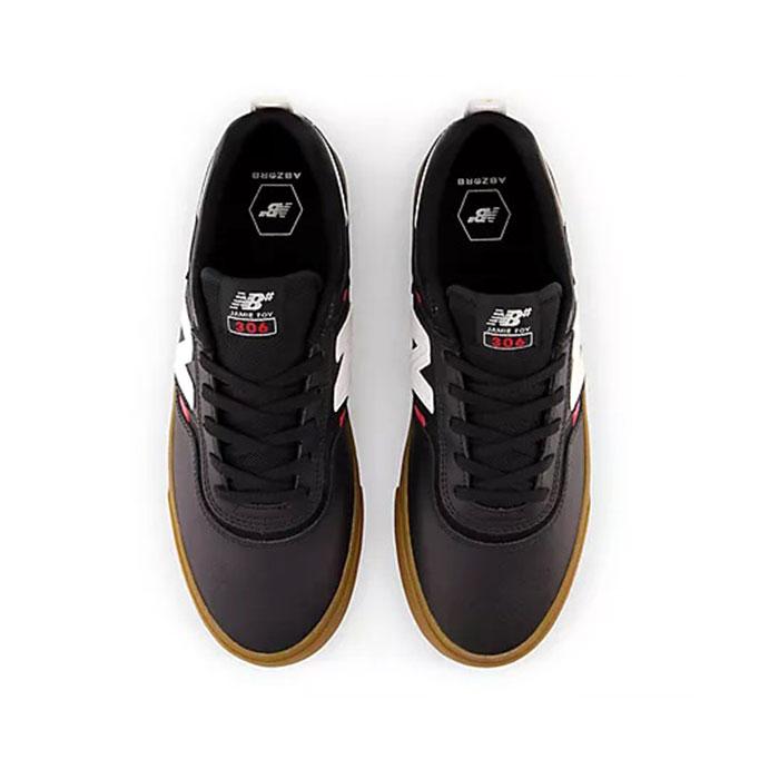 ニューバランス ヌメリック メンズ スニーカー スケート シューズ 靴 ブラック NEW BALANCE NUMERIC NM306SLH SKATE SHOES SNEAKER BLACK/GUM 送料無料｜americanrushstore｜04