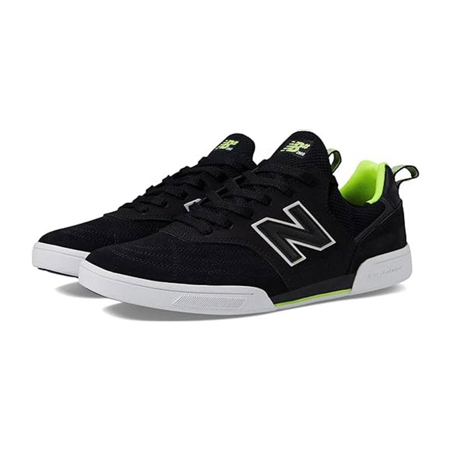 ニューバランス ヌメリック メンズ スニーカー スケート シューズ 靴 ブラック NEW BALANCE NUMERIC NM288SBN SKATE SHOES SNEAKER BLACK/LIME 送料無料｜americanrushstore｜02