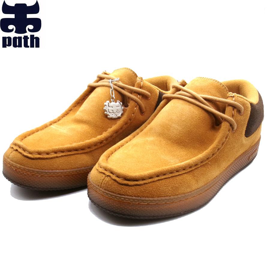 I-PATH（アイパス） I-PATH CATS WHEAT SUEDE BROWN WALLABEE キャッツ