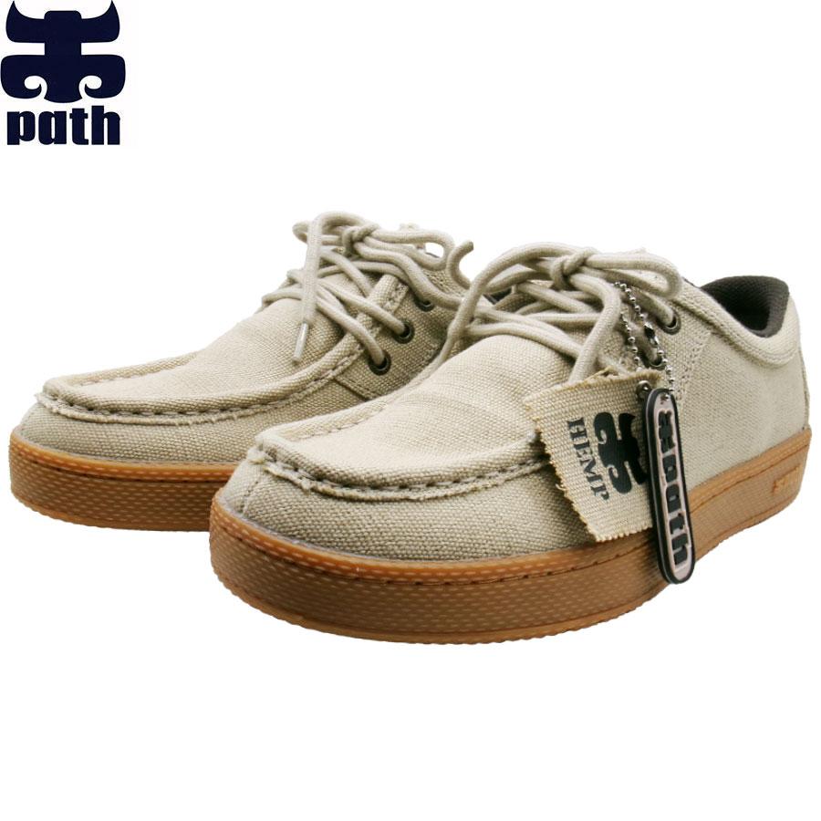 I-PATH（アイパス） I-PATH CATS LOW NATURAL HEMP WALLABEE キャッツ