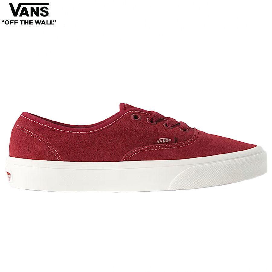 VANS（ヴァンズ） VANS AUTHENTIC BASICS BORDEAUX RED VN000D6GBRD