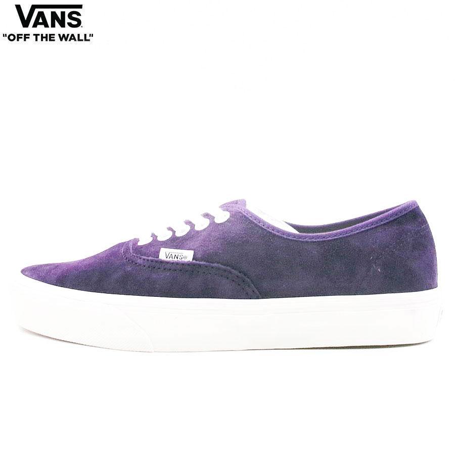 VANS（ヴァンズ） VANS AUTHENTIC PIG SUEDE PURPLE LICORICE