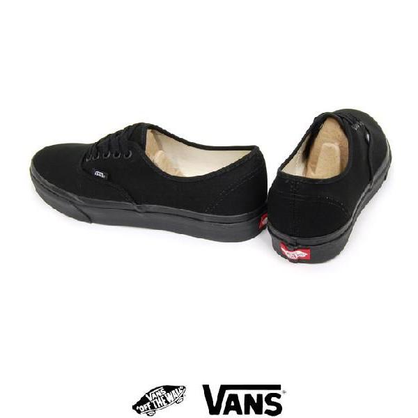 AUTHENTIC（VANS） VANS AUTHENTIC BLACK/BLACK VN000EE3BKA バンズ