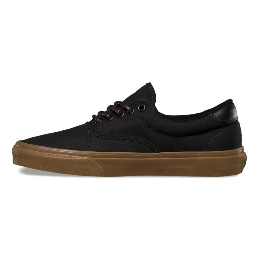 vans era black gum
