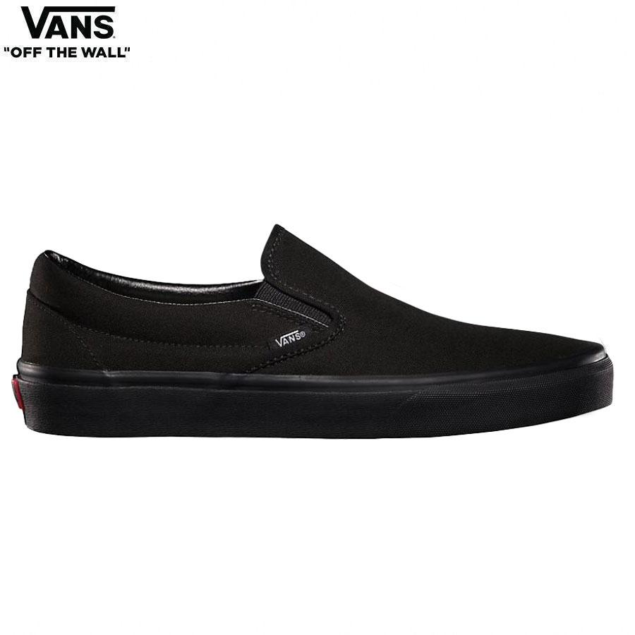 VANS（ヴァンズ） VANS CLASSIC SLIP-ON BLACK/BLACK VN000EYEBKA