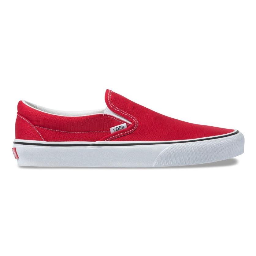 slip on red