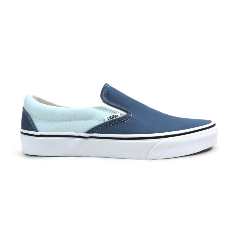 バンズ メンズ スニーカー クラシック スリッポン ブルー ネイビー スケート 靴 Vans Classic Slip On Utility Pop Delicate Blue Navy Vn0a5jmhb0j 22 4 10 American Rush Store 通販 Yahoo ショッピング