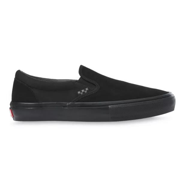 black leather vans size 5