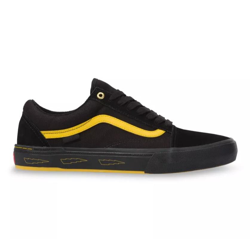 バンズ スニーカー 靴 メンズ オールドスクール プロ ブラック イエロー Vans Old Skool Pro Bmx Larry Edgar Black Yellow 送料無料 2 19 American Rush Store 通販 Yahoo ショッピング