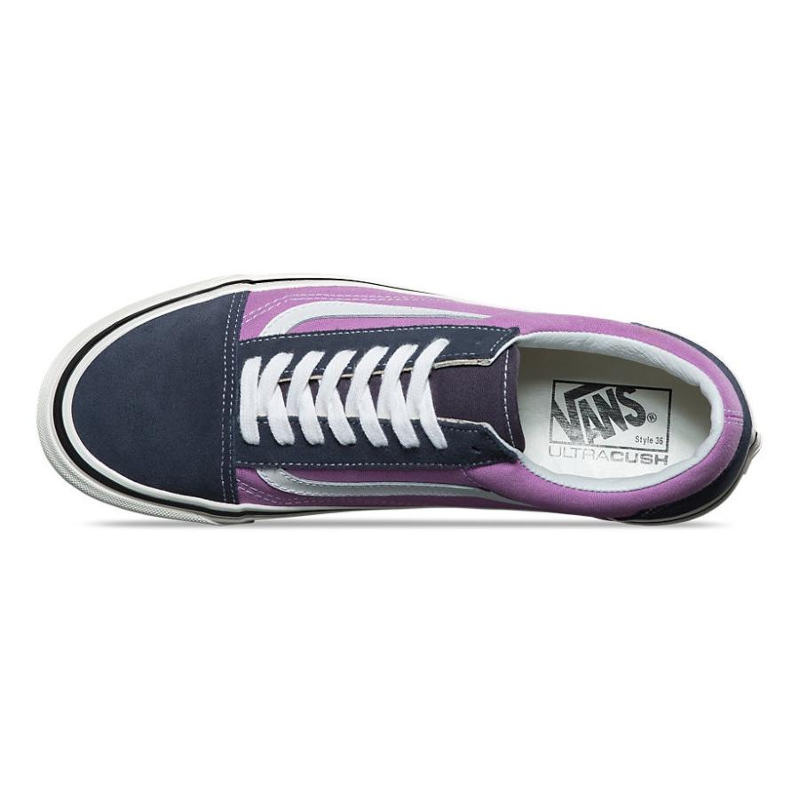 VANS（ヴァンズ） VANS ANAHEIM FACTORY OLD SKOOL 36 DX OG NAVY/OG