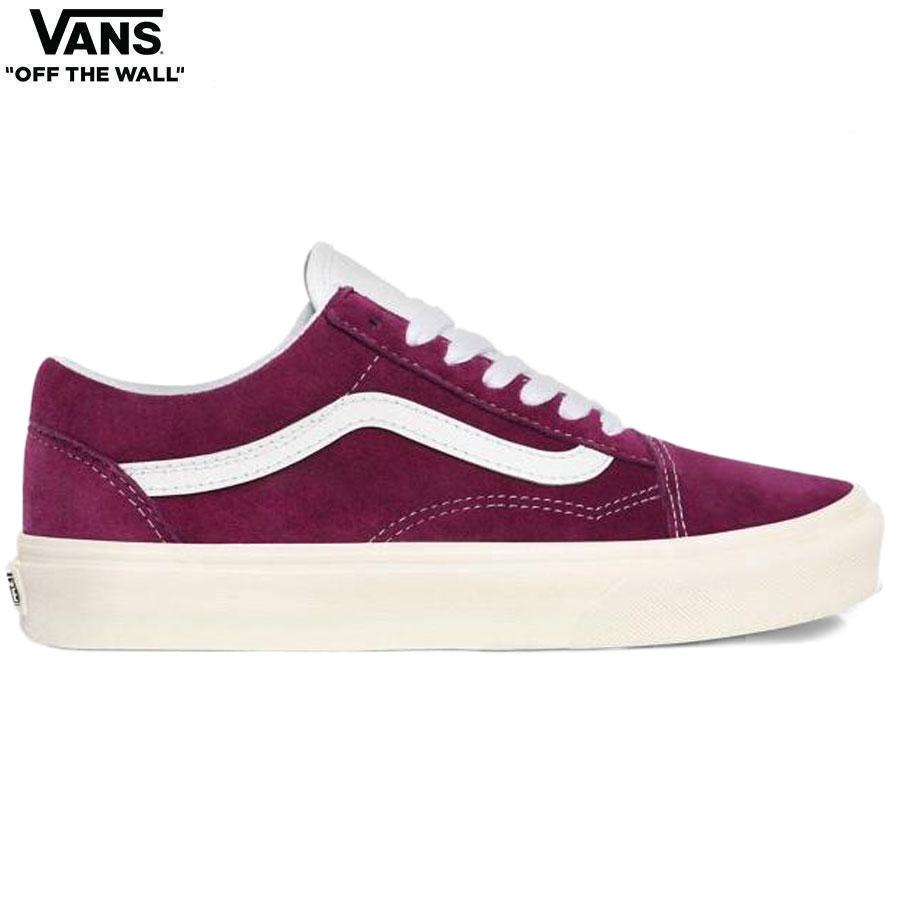 VANS OLD SKOOL PIG SUEDE GRAPE JUICE SNOW WHITE VN0A4BV518Q