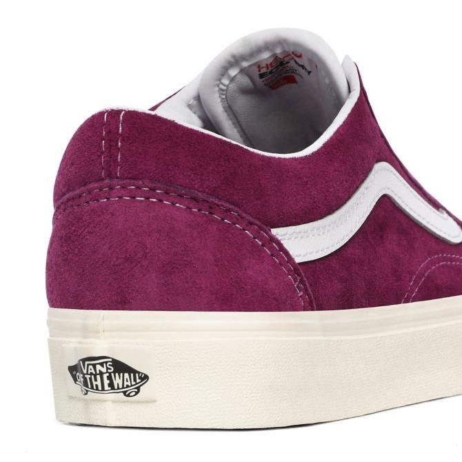 VANS OLD SKOOL PIG SUEDE GRAPE JUICE SNOW WHITE VN0A4BV518Q