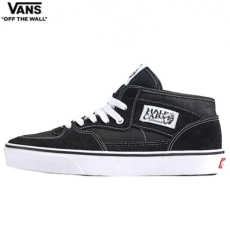VANS（ヴァンズ） VANS HALF CAB DECON BLACK/TRUE WHITE VN000EAT6BT