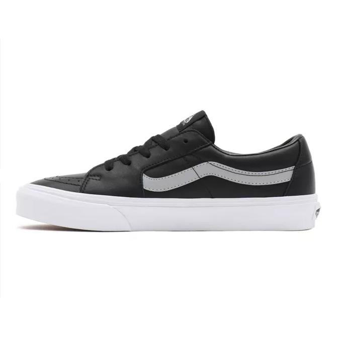 VANS（ヴァンズ） VANS SK8-LOW (REFLECTIVE)BLACK / TRUE WHITE 