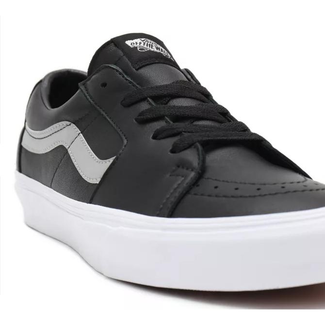 VANS（ヴァンズ） VANS SK8-LOW (REFLECTIVE)BLACK / TRUE WHITE 