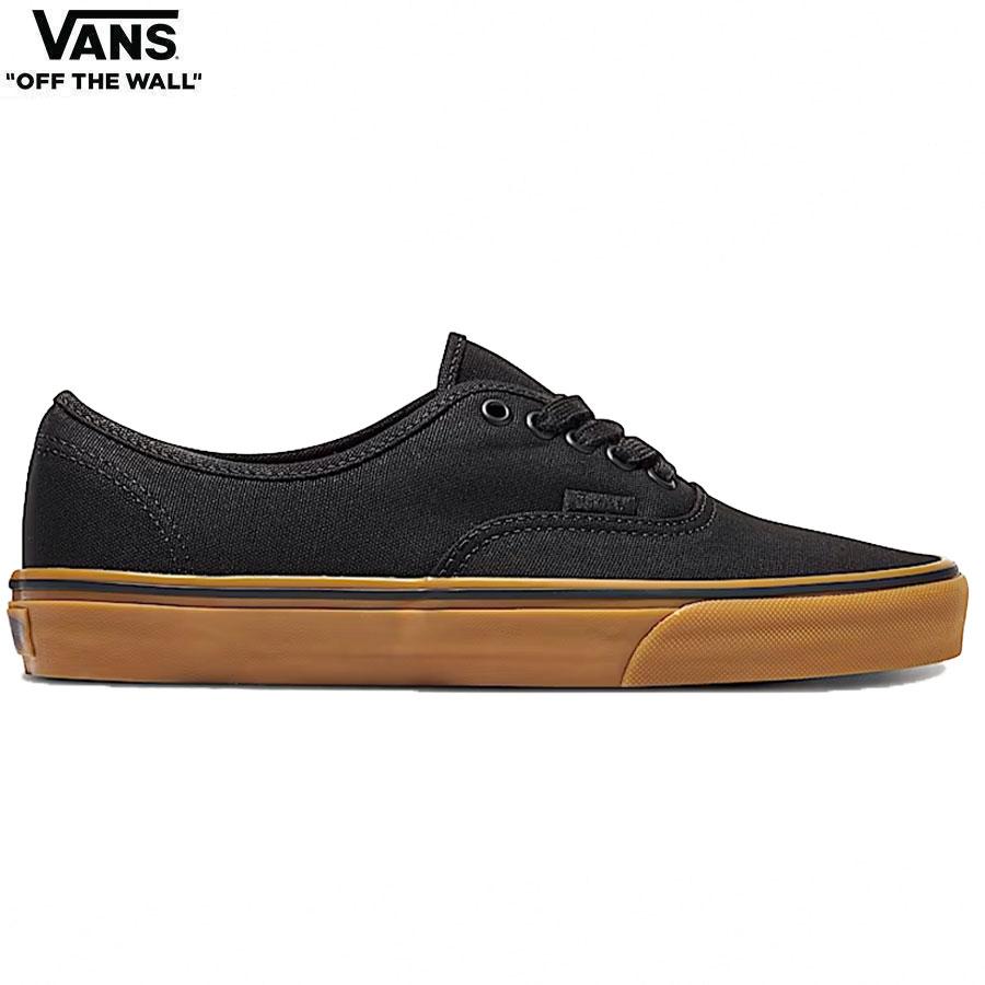 VANS Authentic ブラック スニーカー 27.0㎝ VANS（ヴァンズ） VANS AUTHENTIC BLACK/BLACK/GUM VN000EGA0I4 バンズ