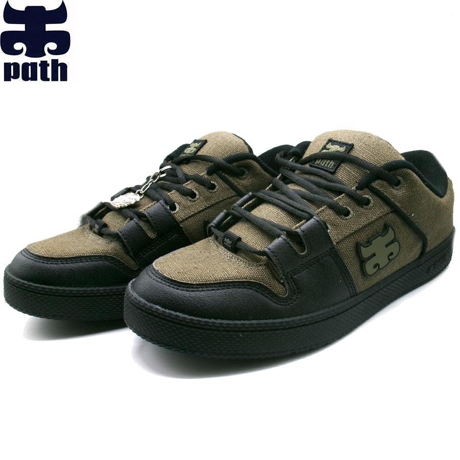 I-PATH（アイパス） I-PATH CRICKET WAXED HEMP OLIVE SHOES SNEAKER