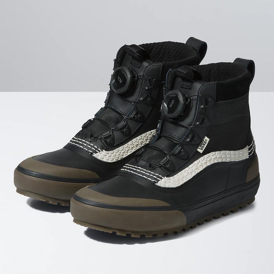 バンズ メンズ レディース スノーブーツ スタンダード ミッド スノー ブラック ダークガム 靴 VANS SNOW BOOTS STANDARD  MID SNOW MTE BLACK/DARK GUM 送料無料