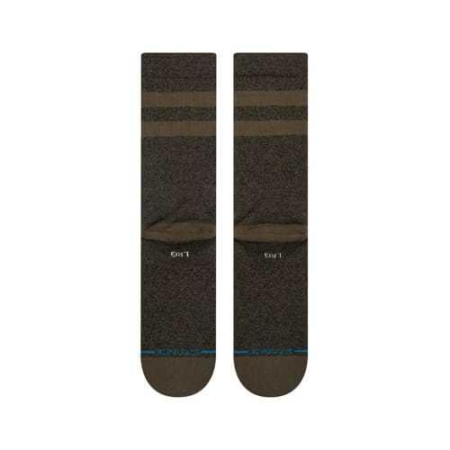 スタンス ソックス メンズ クルーソックス ブラック ラインソックス 靴下 STANCE SOCKS JOVEN OLIVE｜americanrushstore｜03