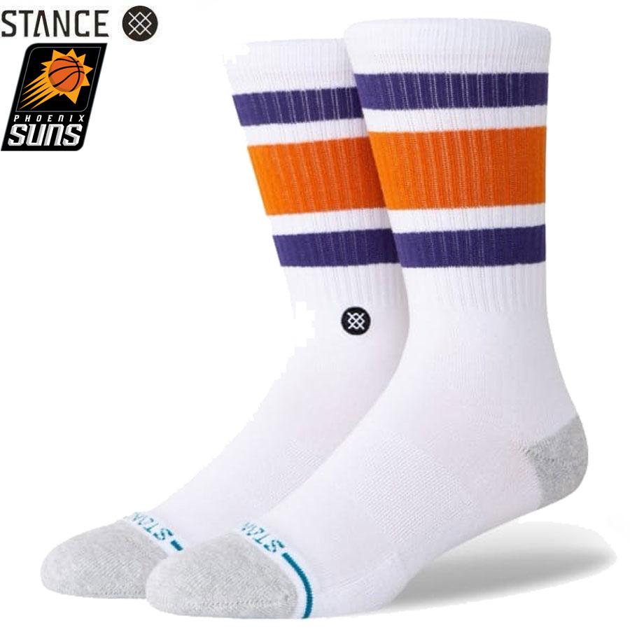 STANCE（スタンス） STANCE SOCKS TUBE PHX WHITE PHOENIX SUNS