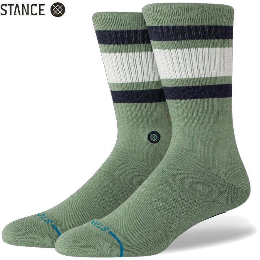 STANCE（スタンス） STANCE SOCKS BOYD ST CREW SOCKS GREEN