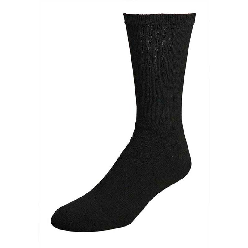 レールロード ソックス 3パック クルー ソックス 3足セット アメリカ製 メンズ レディース ブラック RAIL ROAD SOCKS 3PK WORK CREW SOCKS 6030 BLACK｜americanrushstore｜02